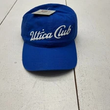 The Game Blue Utica Club Brewery Embroidered Baseball Cap Adult One Size NEW