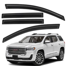Tape-on Window Visor Rain Guard Vent Shade Deflector for 2017-2023 GMC Acadia