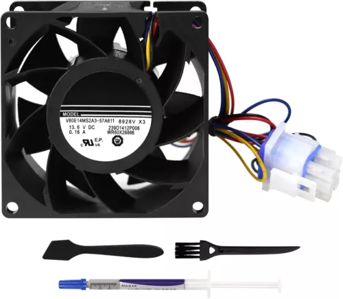 New WR60X26866 Refrigerator Evaporator Fan Motor Compatible with GE AP6278228