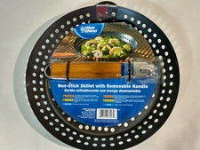 NEW in Package Blue Rhino Non-Stick  Skillet Basket with Removable Handle
