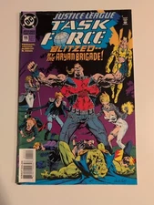 Justice League Task Force #11 DC Comics 1994 Nice!