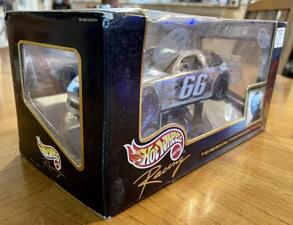 Hot Wheels Pro Racing NASCAR 1:43 Select Clear Darrell Waltrip #66 1999 TK Foto 2 de 4