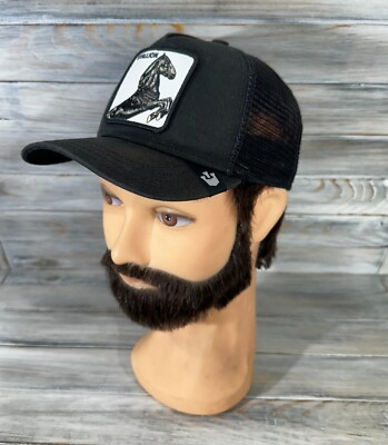 Goorin Bros The Farm Stallion Cap Dark Horse Black OneSize On A Small Head 