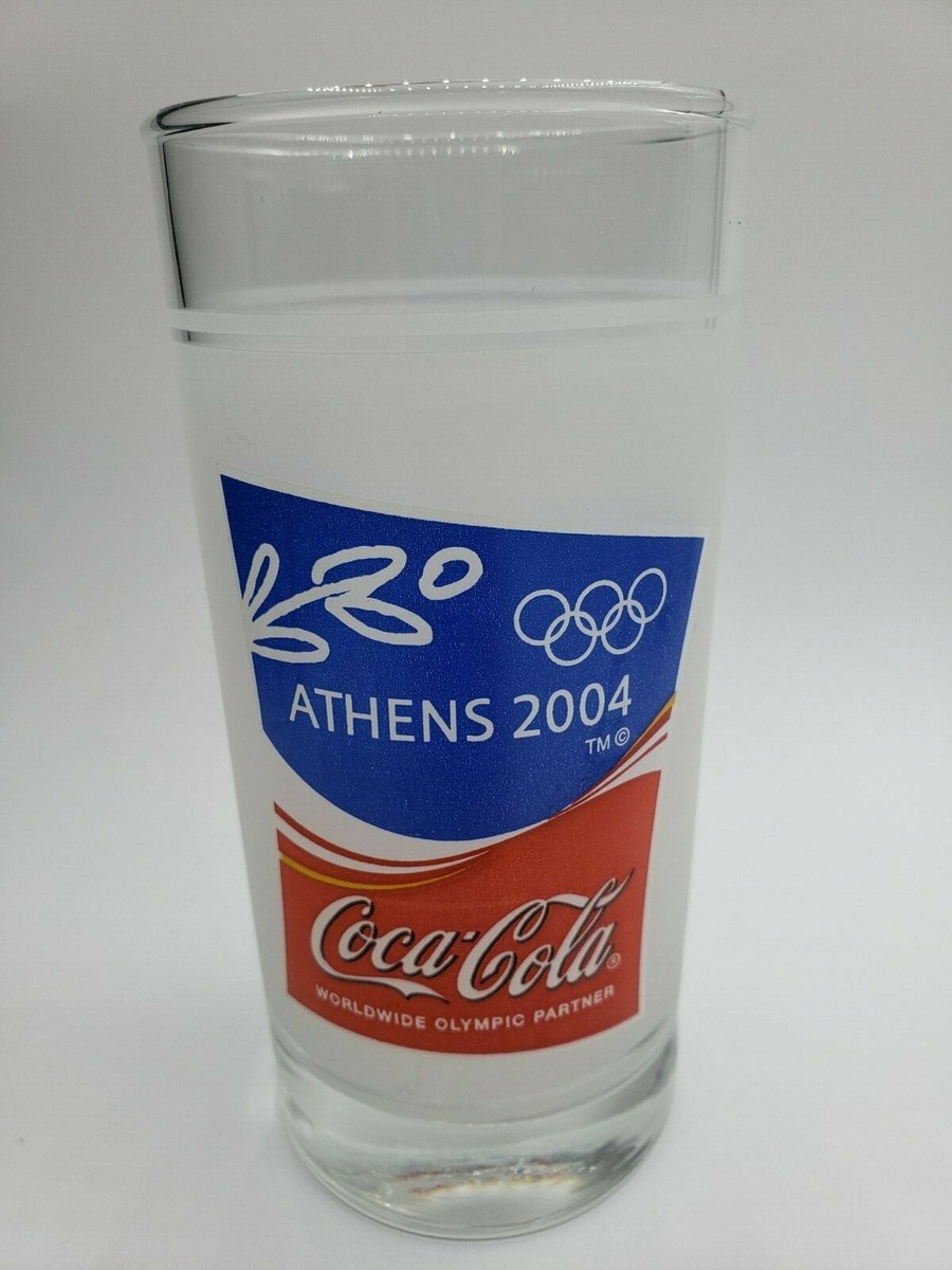 Athens 2004 OLYMPICS COCA COLA COKE GLASS | eBay