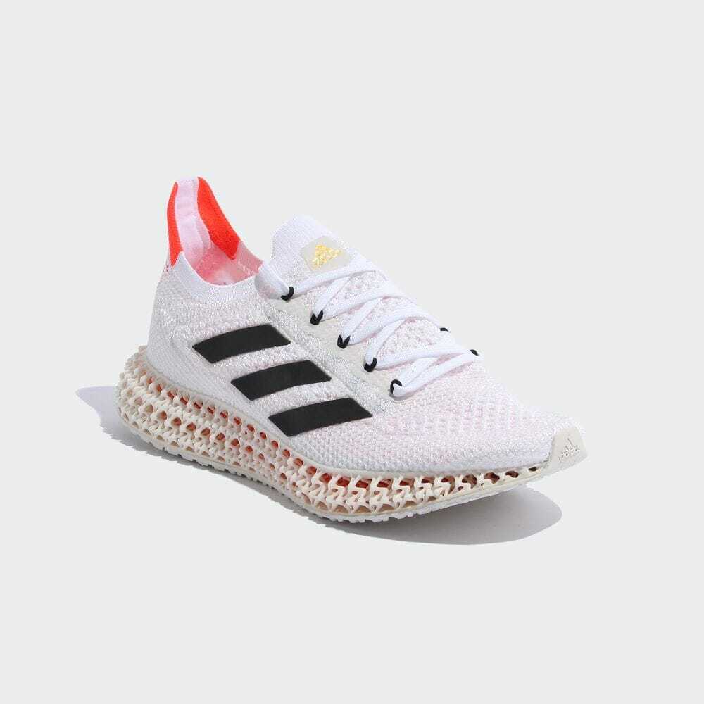 adidas 4DFWD Footwear White / Core Black / Solar Red Running Shoes FY3967 |  eBay