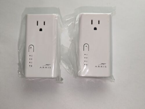 ARRIS GIGABIT Ethernet over Extender Set GPE2001 x 2.  PLUG AND PLAY - Picture 1 of 3