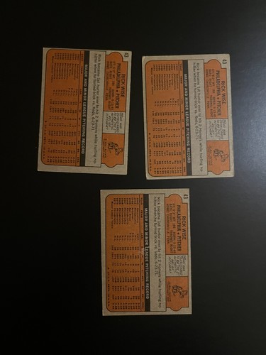 1972 Topps Baseball Cards $1 per card - pick from list - Picture 49 of 495