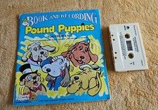 Pound Puppies Fun from A to Z Book and Cassette Tape Read Along Peter Pan 1981