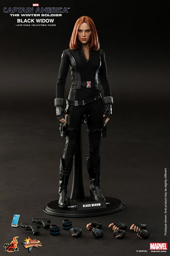 FIGURA DE ACCIÓN 1/6 HT Ottoys Capitán América 2 MMS239 Soldado de Invierno Viuda Negra