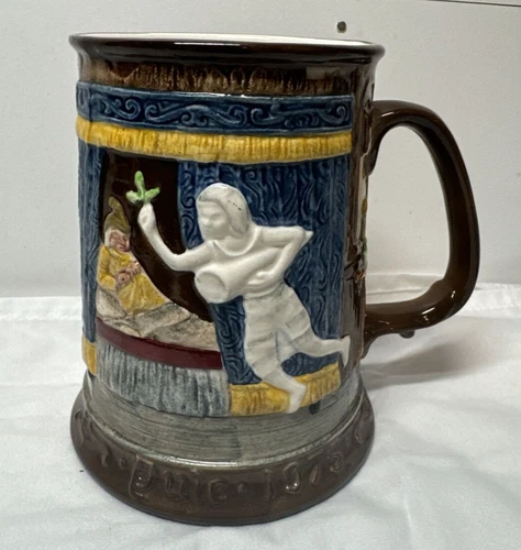 Vtg Royal Doulton John Beswick Ltd Ed 1975 Christmas Carol Tankard 2288/15000