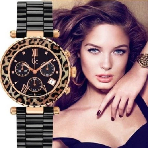 Relojes Guess Collection X43011M2S Diver Chic Leopardo Cronógrafo Mujer Mejor Oferta Foto 3 de 4