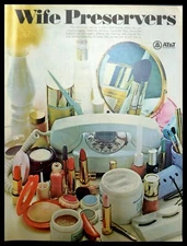 1967 AT&T AT & T Telephone Bell System Ad Wife Preservers