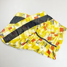 SIMPLY VERA Wang Y2K Handkercheif Dress LRG Spaghetti Strap Summer Beach Yellow