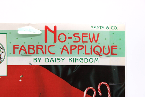 90er Weihnachten ohne Nähen Stoff Applikation Daisy Kingdom Menge 4 Vintage Designs - Bild 19 von 21