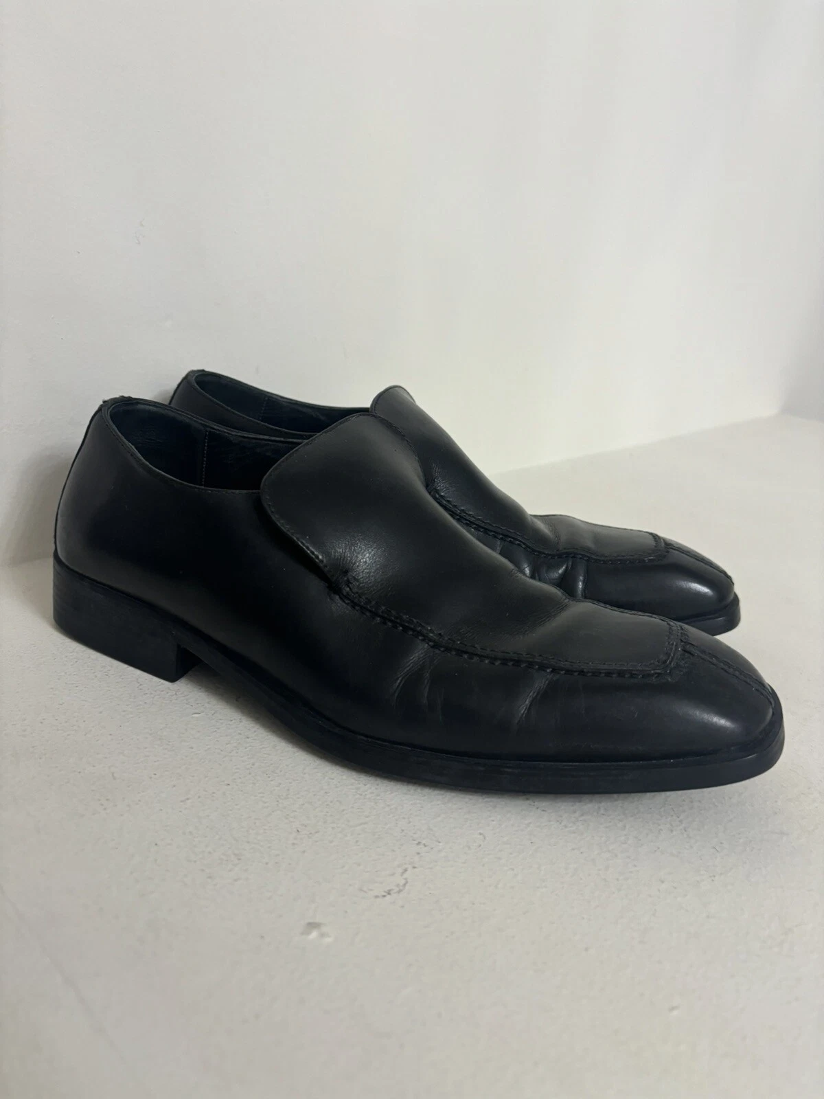 Mocassins formels Gucci Made In Italy chaussures à enfiler avec certificat d’authenticité homme taille 6D