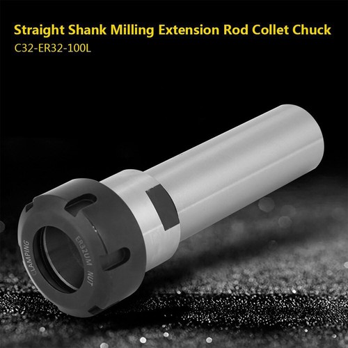 C32 ER32 100L Straight Shank Collet Chuck Toolholder for CNC Milling Lathe - Picture 3 of 9