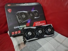 Msi Radeon Rx 6800 Xt Gaming X Trio 16gb Graphics Card Video Games Used Working