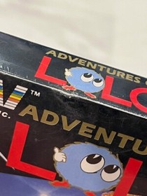Adventures of Lolo (Nintendo NES) NEW SEALED H-SEAM, GOOD SHAPE, RARE!