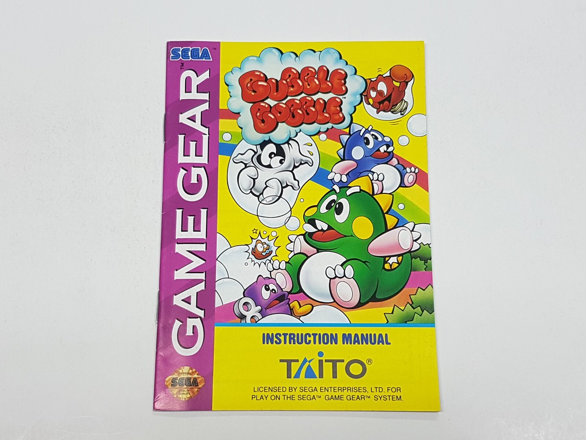 Manuel D'instructions Columns (Game Gear) - Édition Italienne Originale