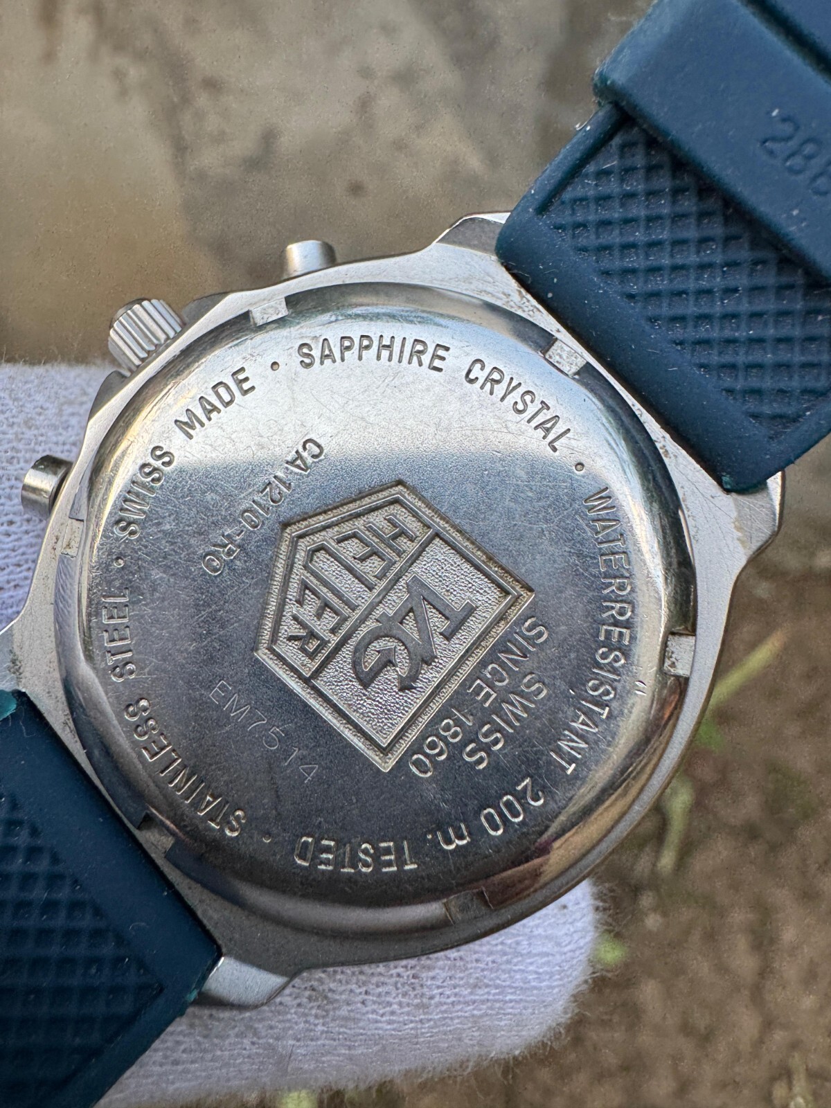 TAG Heuer Formula Chronograph CA1210-R0 Quartz Chronograph Blue