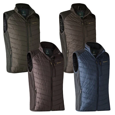 Deerhunter Moor Wattierte Weste mit Strick Jagdweste Jäger Jagd Jägerweste