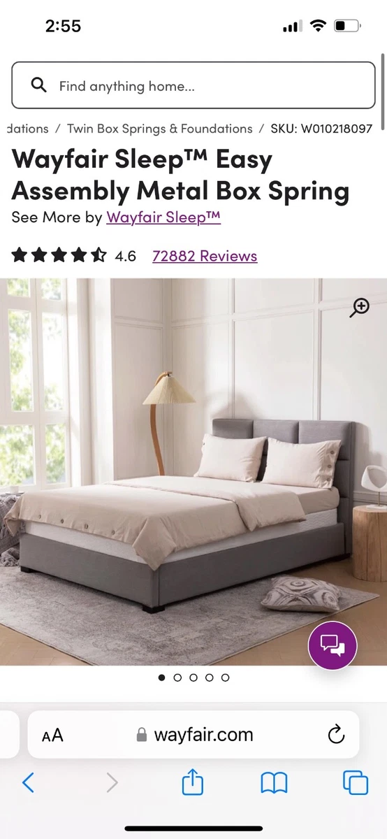 Wayfair box spring queen cheap