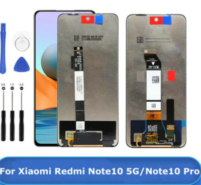 Écran Complet De Remplacement Pour Xiaomi Redmi 10 5G - Pièce Détachée Noire, Occasion