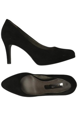 Tamaris Pumps Damen High Heels Stiletto Peep Toes Gr. EU 38 Schwarz #u4l6kml