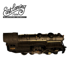 N Scale Black Steam Locomotive #2019 Engine Train Model
