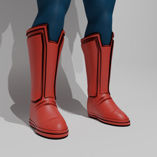 1/6 Scale Action Figure Boots: Super Steal Man (Legacy: 2025)