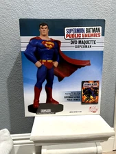 DC Direct: Superman Batman Public Enemies DVD Maquette Superman Statue- LE 4000