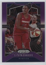 2020 Panini Prizm WNBA Purple Prizm 66/125 LaToya Sanders #39 gc7
