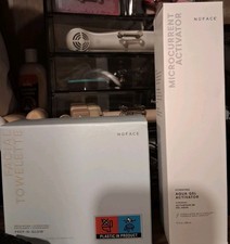 NuFace Aqua Gel Activator 10 Oz. + 19 Prep N Glow Cloths NEW!