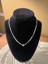 SILPADA STERLING SILVER THOREAU BEAD TRIPLE STRAND NECKLACE N0914