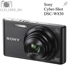 Sony Cyber-Shot DSC-W830 Digital Camera 20.1MP 8x Optical Zoom Black Auto Focus