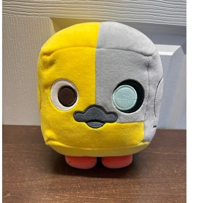 Big Games Pet Simulator X Cyborg Duck Tech Yellow Plush Stuffed Animal 7''