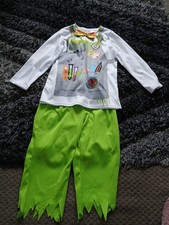 Mad Spooky Scientist Fancy Dress Costume Age 3-4 Years George