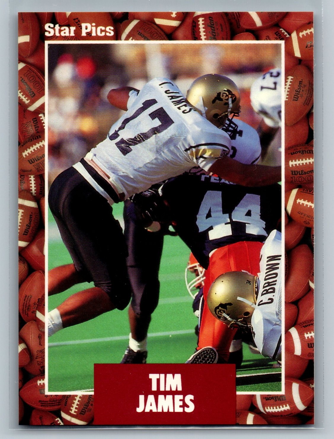 1991 Star Pics #96 Tim James