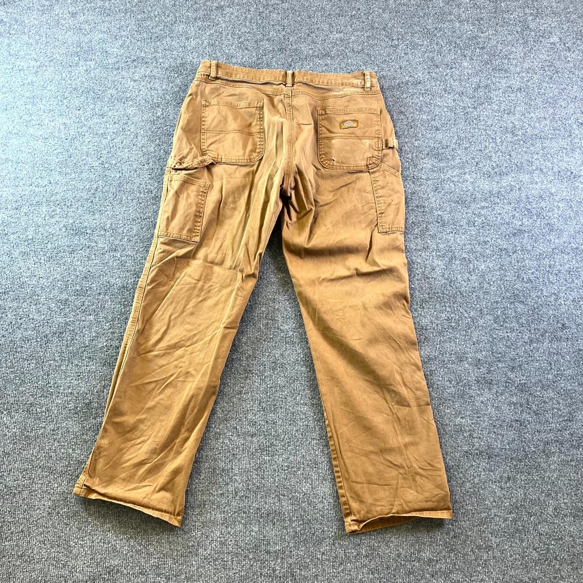 Vintage Dickies Carpenter Jeans Men's 30 Brown Denim Stretch