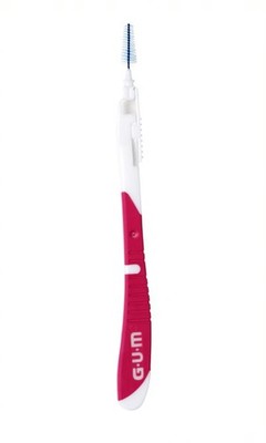 Gum Bi Direction Large Interdentalbürsten pink 1,2mm 6 x Zahnzwischenraumbürste