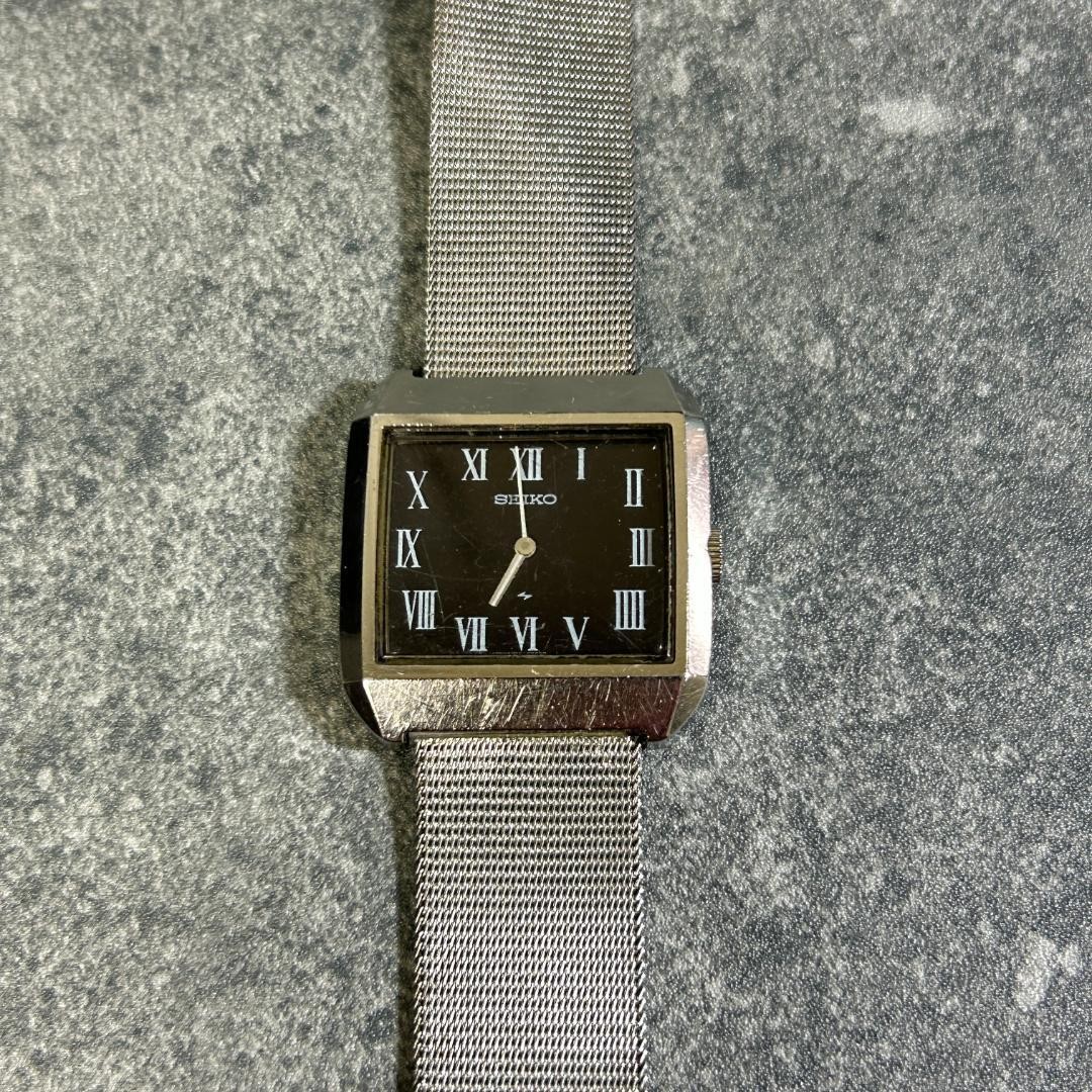 SEIKO Chariot Tank Rectangular Square Manual Wind… - image 3