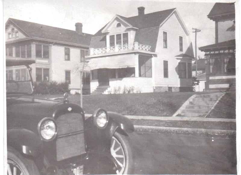 VINTAGE PHOTOGRAPH HOUSE/HOME CHANDLER CAR/AUTO MINNEAPOLIS MINNESOTA OLD PHOTO