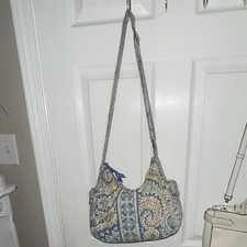 Vera Bradley Paisley Shoulder Bag Blue Multic...