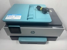 HP OfficeJet Pro 8028 All-in-One Wireless Printer Color Print Copy Scan Fax LOW