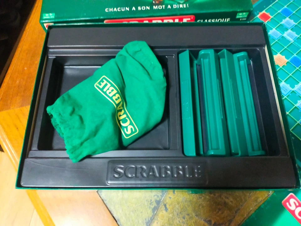 JEU SCRABBLE MATTEL COMPLET Très bon état boite voir photos - Photo 3/4