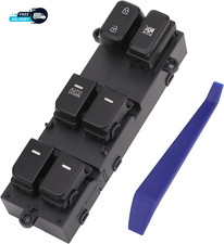 Power Window Switch Front Left Driver Side16 Pins Compatible with 2011-2013 Kia.