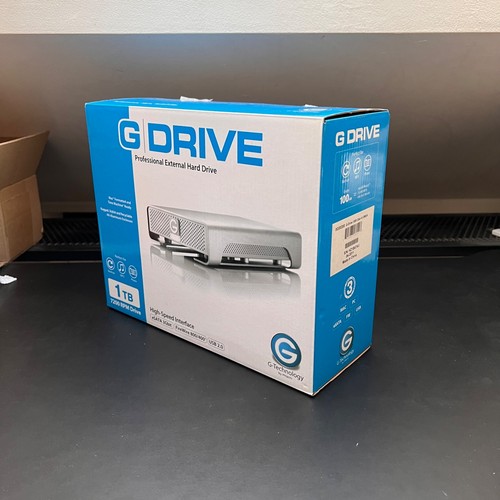 G-Drive 1TB hard drive G-Technology - Including Original Power, Cables, and Box - Zdjęcie 14 z 14