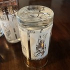 VTG 6 Greek Cameo High Ball Mid Century Glasses 12 Oz LOT — photo 7
