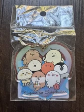 Nagano Friends Aquarium Heart Keychain – Suizokukan Acrylic Charm Japan - NIB