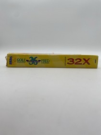 36 Great Holes Golf - Sega Genesis 32X Game In Box